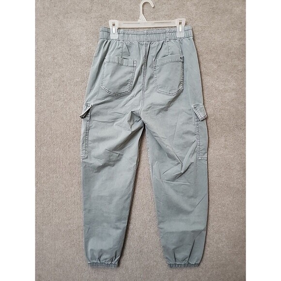 American Eagle Cargo Jogger Pants Womens 6 Gray Stretch Lyocell Blend - Picture 6 of 10